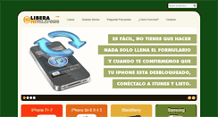 Desktop Screenshot of liberamitelefono.com